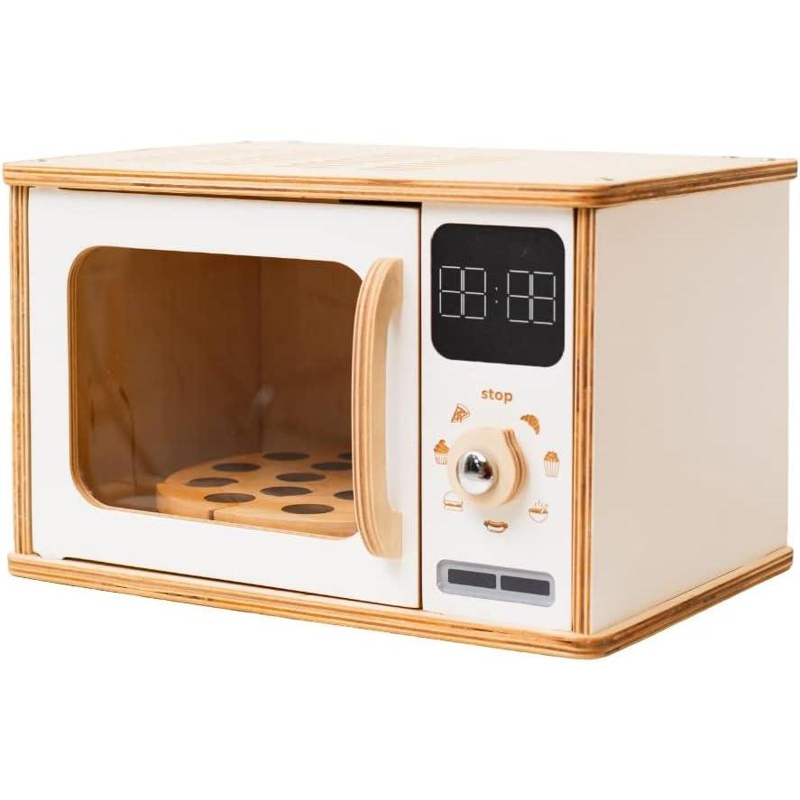 image:imageWooden Kids Microwave Oven Montessori Furniture for Toddler Play Toy Microwave Wood Kids Playroom Natural Wooden Nursery Decor Birthday Baby Gift Neutral Room Kids Gift 2nd 3rd Birthday NaturalGrey