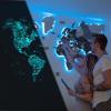 Enjoy The Wood 3D LED Wood World Map 3.0 with Luminous Option – Wall Art Home Decor Gifts – LED Lighting Wall Decor Housewarming Gift Idea – Travel Wooden Maps with Backlighting (Nordik)
