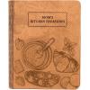 Enjoy The Wood Personalized Recipe Book Binder – Wooden Blank Family Cookbook Journal to Write in Your Own Recipes – Customized Recipe Binder, Recipe Books to Write in, Hardcover (Medium (A5), Cakes)(Medium (A5))