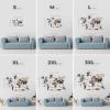 ENJOY THE WOOD Wooden Map Wall Decor Colored Wood World Maps for Wall with Rivers and Lakes – Travel The World Map Art Decor Housewarming Gift Idea (Azure, M)(Cappuccino)