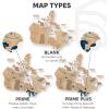 Enjoy The Wood 3D Wood Canada Map Wall Art Large Wall Décor – Canada Travel Map – Any Occasion Gift Idea – Wall Art for Home & Kitchen or Office (Large, Multicolor)(Light)