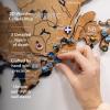 Enjoy The Wood 3D Wood Canada Map Wall Art Large Wall Décor – Canada Travel Map – Any Occasion Gift Idea – Wall Art for Home & Kitchen or Office (Large, Multicolor)(Oak)