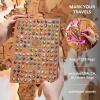 Enjoy The Wood 3D Wood World Map LED 3.0 Wall Art Modern Home Decor Gifts LED Lighting Wall Decor Housewarming Gift (Light)(Oak)