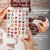 Enjoy The Wood 3D Wooden European Map Wall Art – Handmade Wooden Map of Europe with Country Borders – Modern Travel Poster with Pins Decor, Gift for Couples & Families (Cappuccino, Large)(Cappuccino)