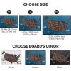 Enjoy The Wood Framed 3D Wood USA Map Wall Art Large Wall Décor – United States Travel – US Map On Board- Any Occasion Gift Idea – Wall Art for Home & Kitchen or Office (Cork)(Dark Walnut)