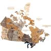 Enjoy The Wood 3D Wood Canada Map Wall Art Large Wall Décor – Canada Travel Map – Any Occasion Gift Idea – Wall Art for Home & Kitchen or Office (Large, Multicolor)(Multicolor)