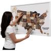 Enjoy The Wood Framed 3D Wood USA Map Wall Art Large Wall Décor – United States Travel – US Map On Board- Any Occasion Gift Idea – Wall Art for Home & Kitchen or Office (Cork)(Multicolor)