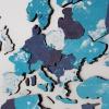 ENJOY THE WOOD Colored World Map Wood Wall Art – 3D Wall Art Home Decor – Wooden Travel Map Housewarming Gift Idea – World Map Decorations for Home (Mystery, M)(Ocean)