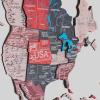 ENJOY THE WOOD Colored World Map Wood Wall Art – 3D Wall Art Home Decor – Wooden Travel Map Housewarming Gift Idea – World Map Decorations for Home (Mystery, M)(Cliff)