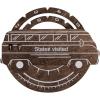 ENJOY THE WOOD USA Travel Tracker – Wooden USA States Tracker for Wall Maps – Travel Gift for U.S. Explorers Track Visited States – Map Accessories
