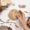 ENJOY THE WOOD Wooden Travel Tracker – Wood Country Tracker for Wall Maps – Travel Gift for Globetrotters, Track Visited Countries – Map Accessories