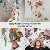 Enjoy The Wood Home Décor 3D Wood World Map With Rivers & Lakes Wall Art Large Wall Décor World Travel Map Gift Idea Wall Art For Home & Kitchen or Office (Nordic, Medium)