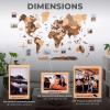 Wooden Photo Frames Wall Decor Picture Frames Personalized Frame Housewarming Gift Anniversary Present Gift for Couple Photo Gifts (Set of 9)(Set of 24)
