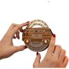 ENJOY THE WOOD USA Travel Tracker – Wooden USA States Tracker for Wall Maps – Travel Gift for U.S. Explorers Track Visited States – Map Accessories