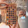 ENJOY THE WOOD 3D LED Wooden USA Map – US States Travel Tracker Wooden Lighting Wall Decor Push Pin Map United States – LED 3.0 Wood Mark Your Travels (Multicolor)(Multicolor)