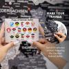 Enjoy The Wood 3D Wood Germany Map Wall Art Large Wall Décor – Deutschland Travel Map – Any Occasion Gift Idea – Wall Art For Home & Kitchen or Office (Small, Terra)(Nordik)