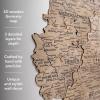 Enjoy The Wood 3D Wood Germany Map Wall Art Large Wall Décor – Deutschland Travel Map – Any Occasion Gift Idea – Wall Art For Home & Kitchen or Office (Small, Terra)(Terra)