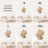 Enjoy The Wood 3D Wood Germany Map Wall Art Large Wall Décor – Deutschland Travel Map – Any Occasion Gift Idea – Wall Art For Home & Kitchen or Office (Small, Terra)(Gold)