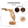 Wooden USA Map Night Light with LED – Handmade State Map Lamp, Warm & RGB Backlight, Alder Wood & Acrylic Engraved Decor, Travel & Patriotic Gift, Bedroom Wall Light (Georgia)(Florida)