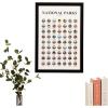 Enjoy The Wood – Personalized Wooden Travel Tracker Posters – USA National Parks, States & World Travel Designs – Framed Wall Art with Pins – Gifts for Travelers (World Countries, Black, 11,8×17.7 in)(Black)
