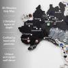 Enjoy The Wood 3D Wooden Italy Map for Wall Decor – Handmade Wooden Wall Art Travel Map of Italy with Pins – Unique Italy Décor for Home or Office – Gift for Travelers (Terra, Small, Unframed)(Nordik)