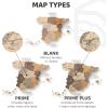Enjoy The Wood 3D Wooden Spain Map for Wall Decor – Handmade Wooden Wall Art Travel Map of Spain with Pins – Any Occasion Gift Idea – Unique Spain Décor for Home or Office (Terra, S, Unframed)(Multicolor)