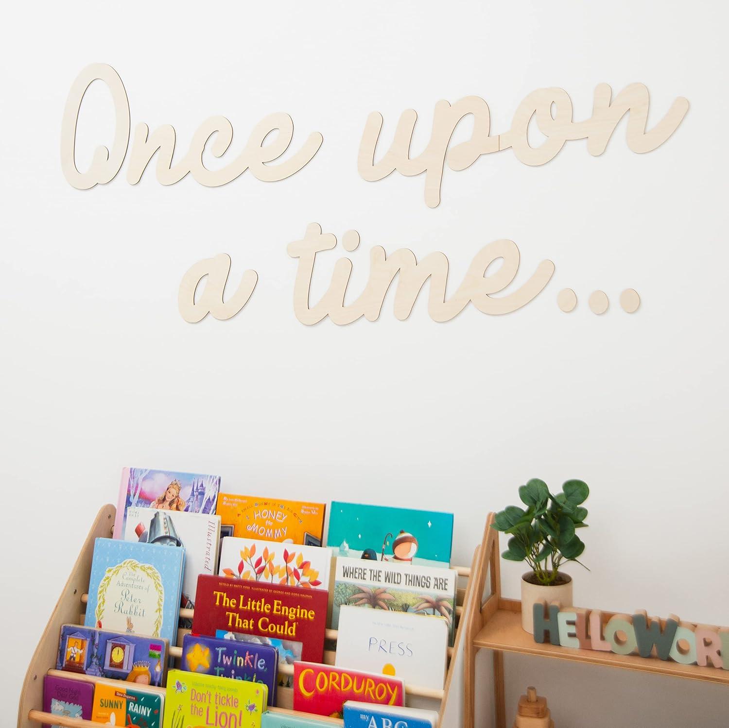 image:imageBaby Nursery Wall Decor Quote Wooden Sign Words To Hang On Birthday Gift for Kids Child Playroom Decor 2nd 3rd Birthday Baby Gift Neutral Room Kids Gift Dark WalnutDark Walnut