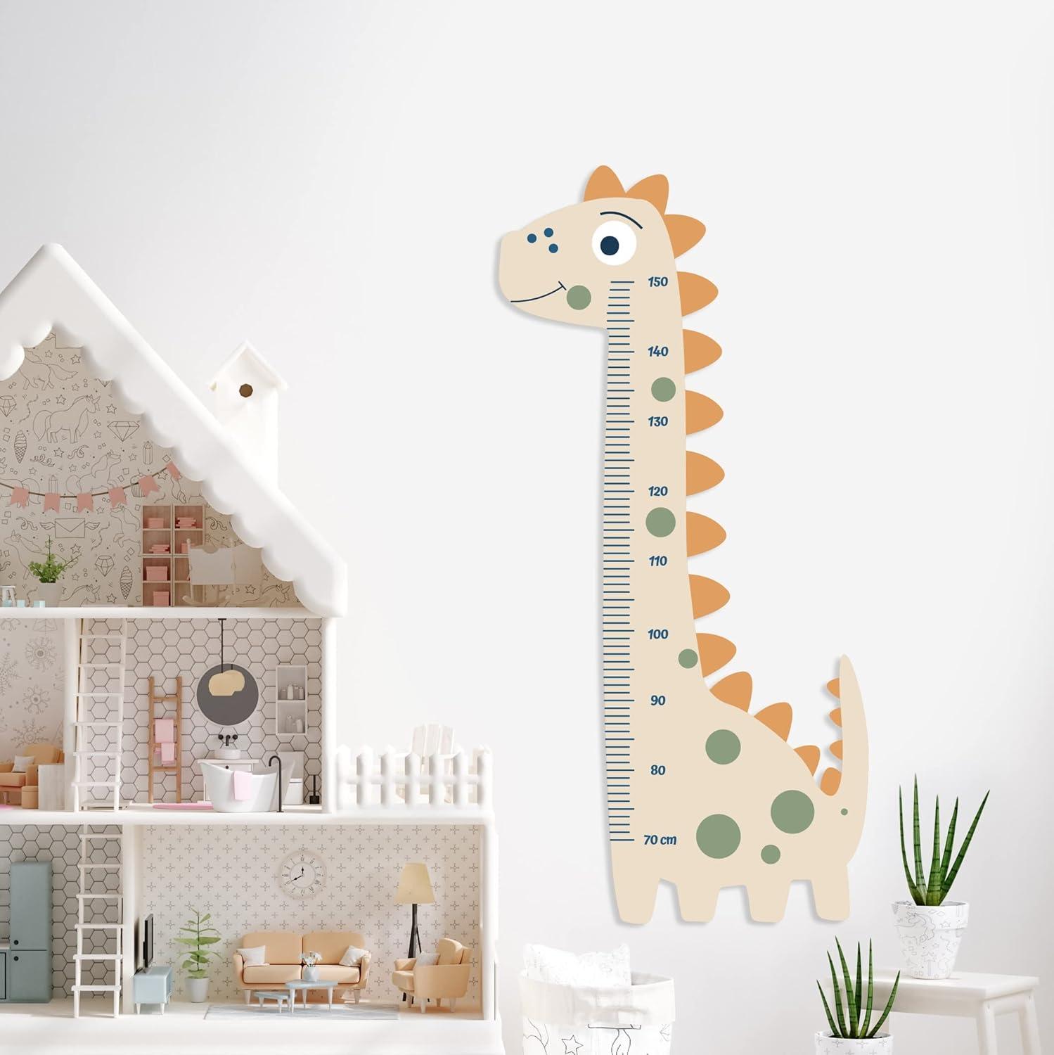 image:imageDinosaur Growth Height Chart for Kids Boy Nursery Decor Wall Child Ruler Baby Shower Gift 1st 2nd 3rd Birthday FeatherPrincess