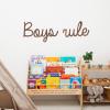 Baby Nursery Wall Decor Quote Wooden Sign Words To Hang On Birthday Gift for Kids Child Playroom Decor 2nd 3rd Birthday Baby Gift Neutral Room Kids Gift (Dark Walnut)(Natural)