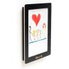 Enjoy The Wood Kids Art Display Frame Changeable Artwork – Easy Change Picture Frames – Front Opening Personalized Storage for Children Drawing Wooden Storages (Pink, Frame)(Black)
