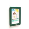 Enjoy The Wood Kids Art Display Frame Changeable Artwork – Easy Change Picture Frames – Front Opening Personalized Storage for Children Drawing Wooden Storages (Pink, Frame)(Grey)