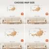 Enjoy The Wood Wooden Map of Austria 3D Wall Art – 3D Multilayer Austria Wall Decor with Cities, Regions & Roads Options – Travel Map with Pins – Educational Home Decor (Light, S)(Light)