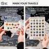 Enjoy The Wood Wooden Map of Austria 3D Wall Art – 3D Multilayer Austria Wall Decor with Cities, Regions & Roads Options – Travel Map with Pins – Educational Home Decor (Light, S)(Nordik)