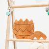 Personalized Wood Egg Stacking Toy Wooden Bunny Stacker Montessori Toys First Easter Gift for Baby Girl Baby Boy Sensory Toy Pyramid For Toddler Nursery Decor Gift for Toddler (Egg Stacker №1)(Egg Stacker №2)