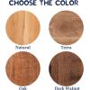 Round Wood Name Sign Nursery Decor Baby Personalized Name Plaque Rustic Decor Custom Name Sign Easter Baby Gift Nursery Wall Sign (Simple (name only), Medium (15.7 in))