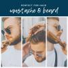 Wooden Beard Comb for Men – Personalized Folding Pocket Comb for Moustache Beard & Hair Walnut Combs Engraved (Half Skull)(Half Skull)