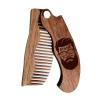 Beard Comb Personalized Gifts Anniversary Gift Wooden Brush Custom Comb Groomsmen Gift Hair Brush Pocket Brush Birthday Gift for Boyfriend (Viking)(Beard Freedom)