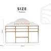 Enjoy The Wood Wooden Kids Toy Storage Organizer Montessori Shelf – Toy Organizers and Storage – Wall Mounted Nursery Shelves – Optional Name Personalization – Playroom Organization (Crown)(Rainbow)
