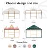 Enjoy The Wood Wooden Kids Toy Storage Organizer Montessori Shelf – Toy Organizers and Storage – Wall Mounted Nursery Shelves – Optional Name Personalization – Playroom Organization (Crown)(House)