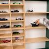 Wooden Wall Mounted Toy Car Storage Organizer – Shelf with Wheels – Wooden Wall Display Shelves – Personalizable Name Engraving – Playroom Car Toy Organizer by EnjoyTheWood (White, Design 2)(Dark Walnut)