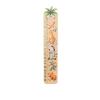 ENJOY THE WOOD Kids Wooden Growth Chart for Wall with Optional Photo Frames – Wall Mounted Height Chart for Kids – Nursery & Playroom Decor Wooden Ruler – Height Measurement Tool (Princess)(Jungle)