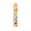 ENJOY THE WOOD Kids Wooden Growth Chart for Wall with Optional Photo Frames – Wall Mounted Height Chart for Kids – Nursery & Playroom Decor Wooden Ruler – Height Measurement Tool (Princess)(Space)