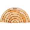 Wooden Ring Stacker Customized Toys Montessori Waldorf Sensory Toys Baby Keepsake Nursery Decor Ring Stacking Toy Baby First Birthday (Color #1, Ring Stacker)(Color #1)