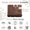 Wood Phone Docking Station – Wooden Charging Station Nightstand Organizer Bedside Phone Charger Station – Watch Stand for Men Iphone Docking Station – Idea for Anniversary Gifts (Design 2)(Design 2)