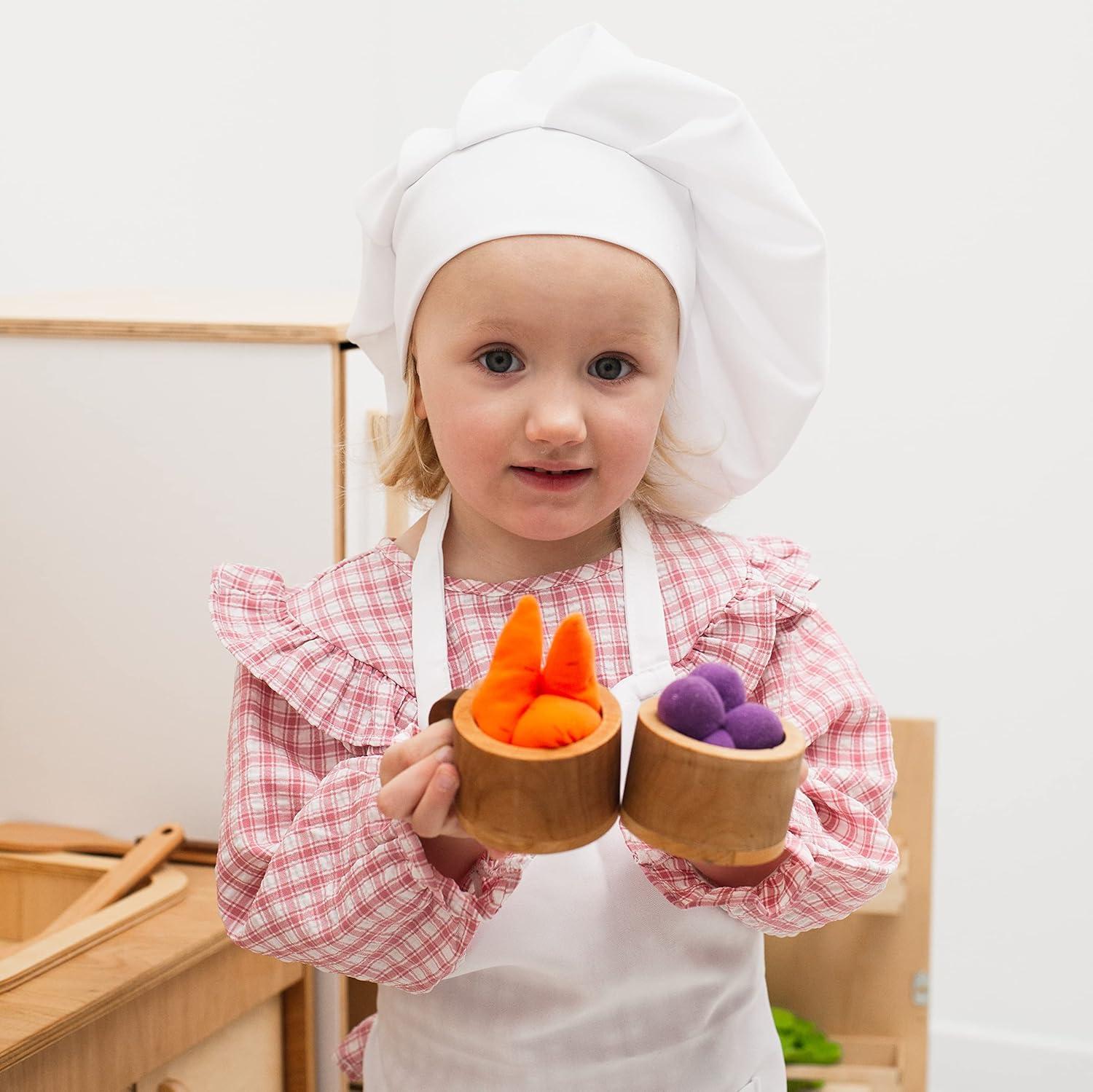 image:imageWooden Play Kitchen Dishes Montessori Tools Pretend Play Kitchen Dishes Set for Kids Toys Cutting Board Toddler Utensils Wooden Christmas Birthday Gift Dishes Set For 2Dishes Cutting Set For 2