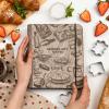 Enjoy The Wood Customizable Recipe Binder – Personalized Wooden Recipe Book Organizer – Blank Cookbook to Write in Your Own Recipes – Make Your Own Cookbook Cooking Binder (Fruits)(Potato Pie)