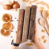 Enjoy The Wood Customizable Recipe Binder – Personalized Wooden Recipe Book Organizer – Blank Cookbook to Write in Your Own Recipes – Make Your Own Cookbook Cooking Binder (Fruits)(Tomatoes)