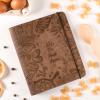 Enjoy The Wood Customizable Recipe Binder – Personalized Wooden Recipe Book Organizer – Blank Cookbook to Write in Your Own Recipes – Make Your Own Cookbook Cooking Binder (Fruits)(Bakery)
