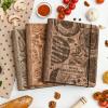 Enjoy The Wood Customizable Recipe Binder – Personalized Wooden Recipe Book Organizer – Blank Cookbook to Write in Your Own Recipes – Make Your Own Cookbook Cooking Binder (Fruits)(Tart)