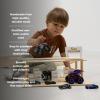 Wooden Gas Station Toy for Toddlers Toy Gas Station Accessory for Toy Car Garage Toy Gas Pump for Kids Games With Little Tikes Car Addition for Toy Parking Garage by EnjoyTheWood (Light)(Light)